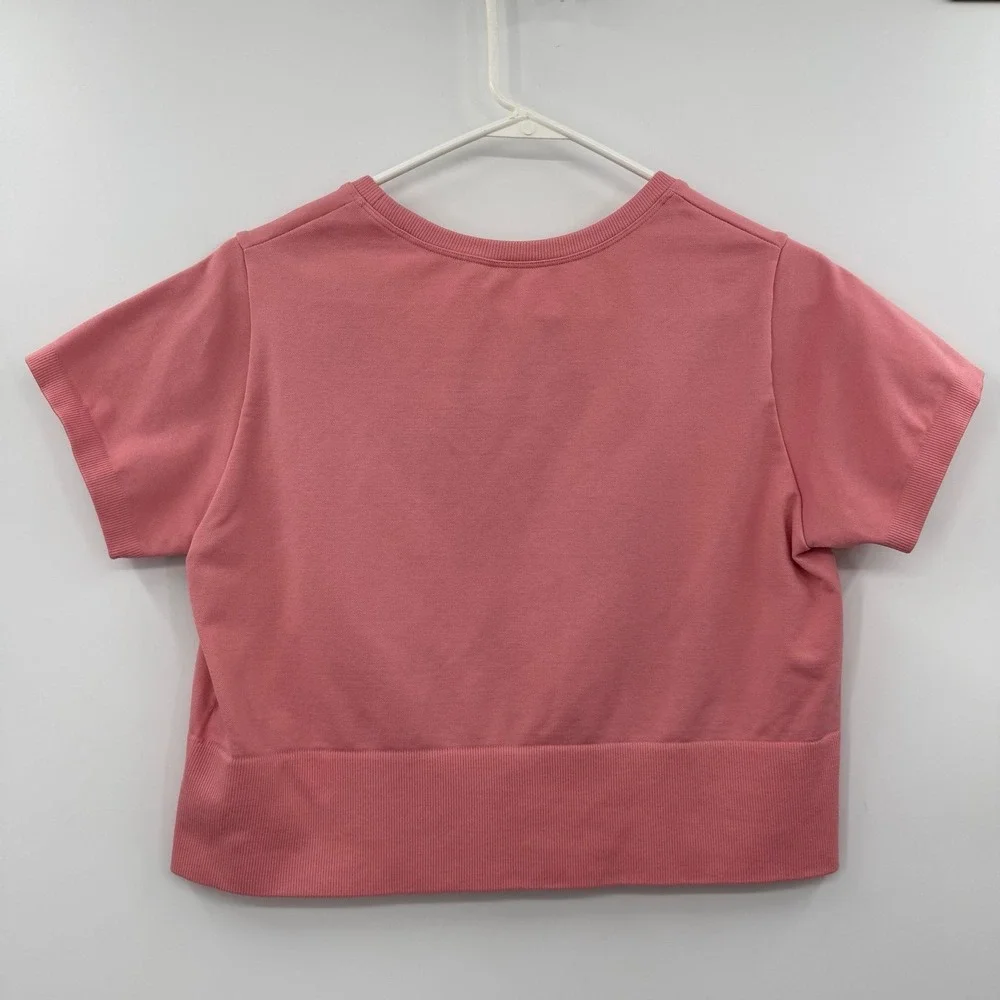 Women's OFFLINE By Aerie Sidewalk Seamless Cropped T-Shirt size xl - Picture 6 of 8